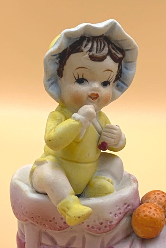 Nursery Decorations Little Girl Knick Knacks Vintage Little Girl