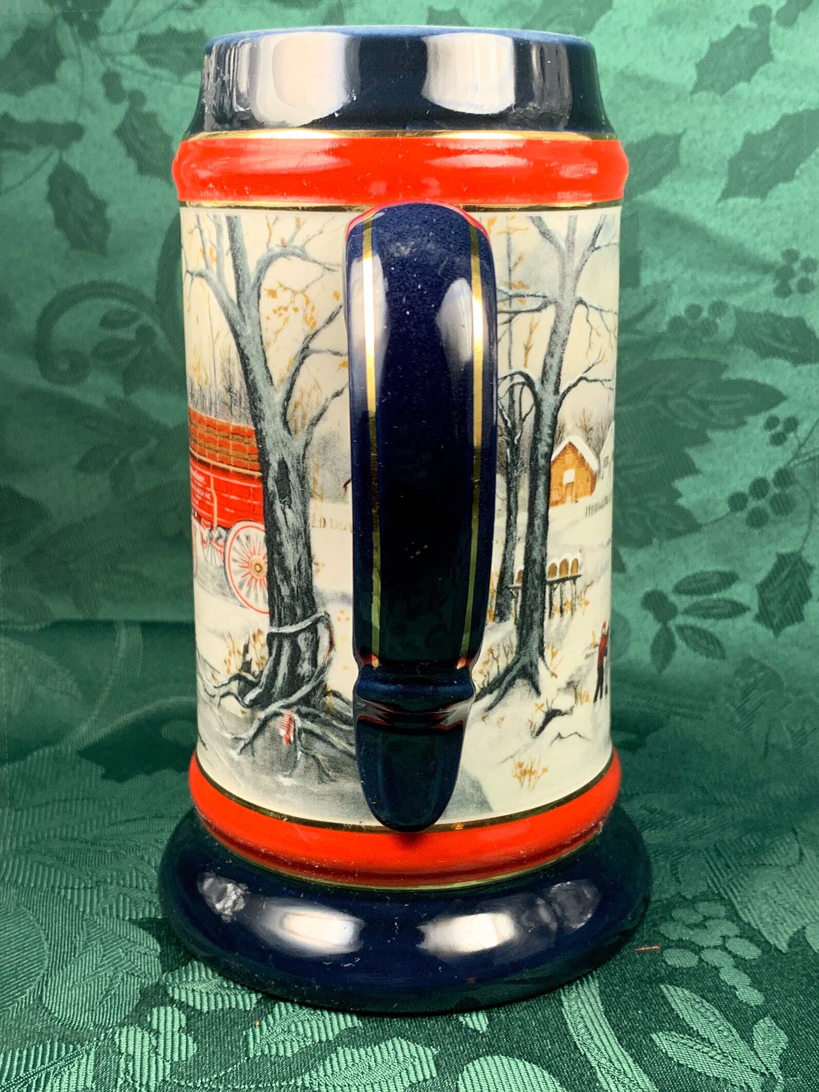 1990 Budweiser Beer Stein Collector's Series Etsy