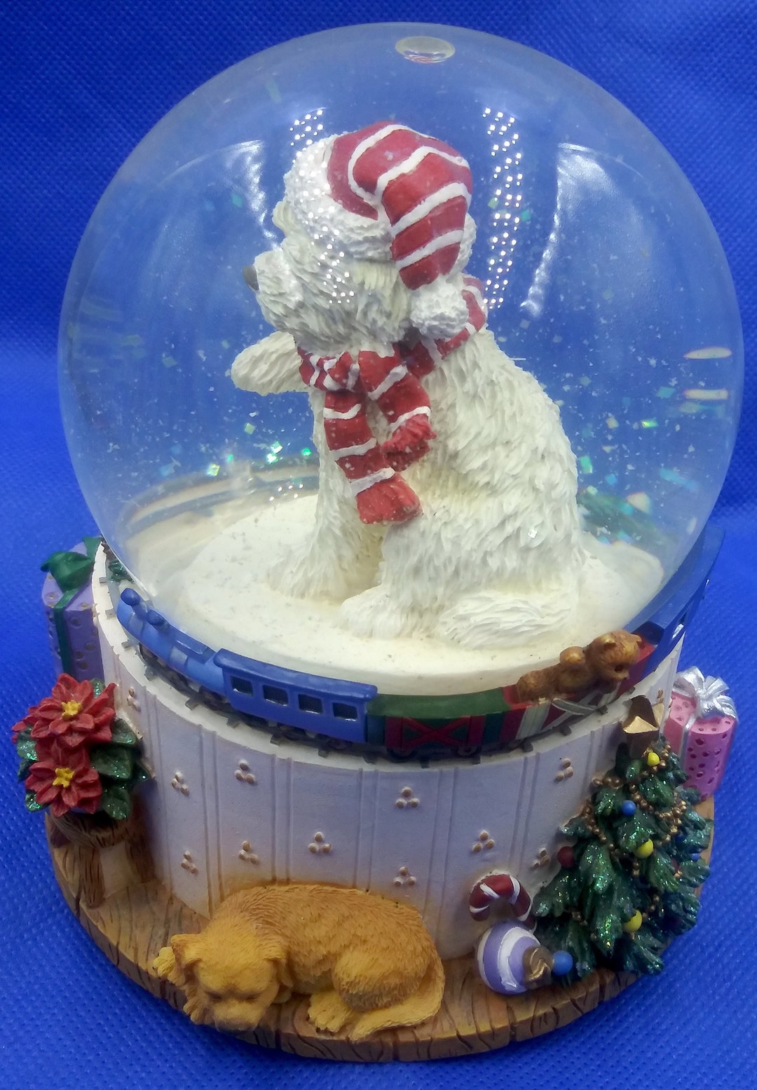 San Francisco Music Box Company Snow Globe. Plays we Etsy