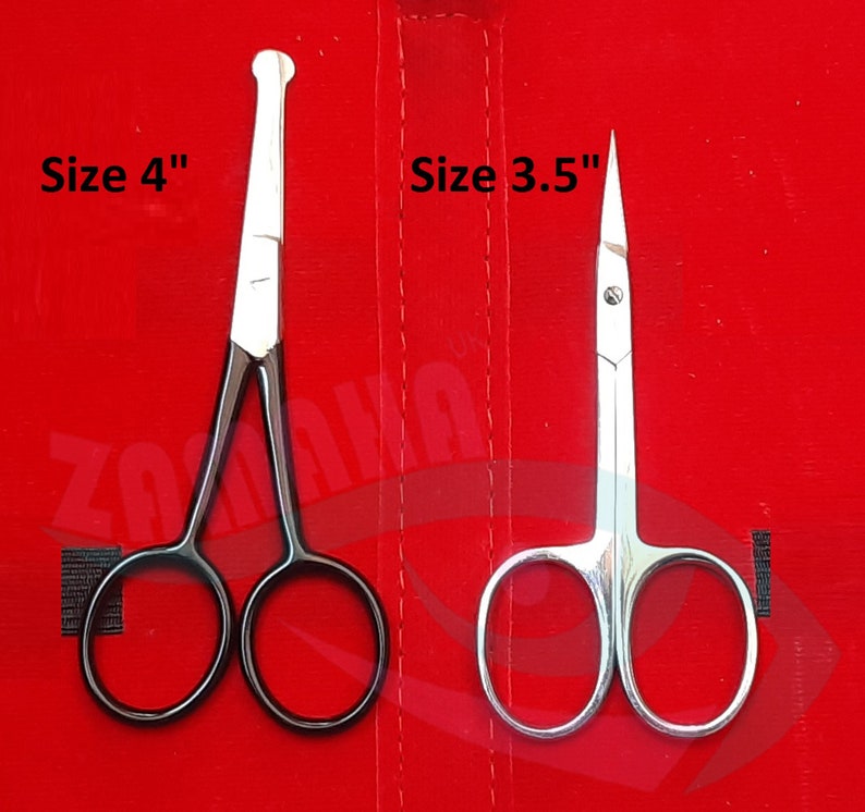 Beard Scissors Moustache Scissors Professional Barber Beard & Etsy