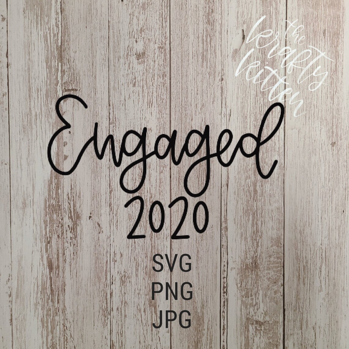 Engaged 2020 SVG engaged svg engagement svg SVG file Quote | Etsy