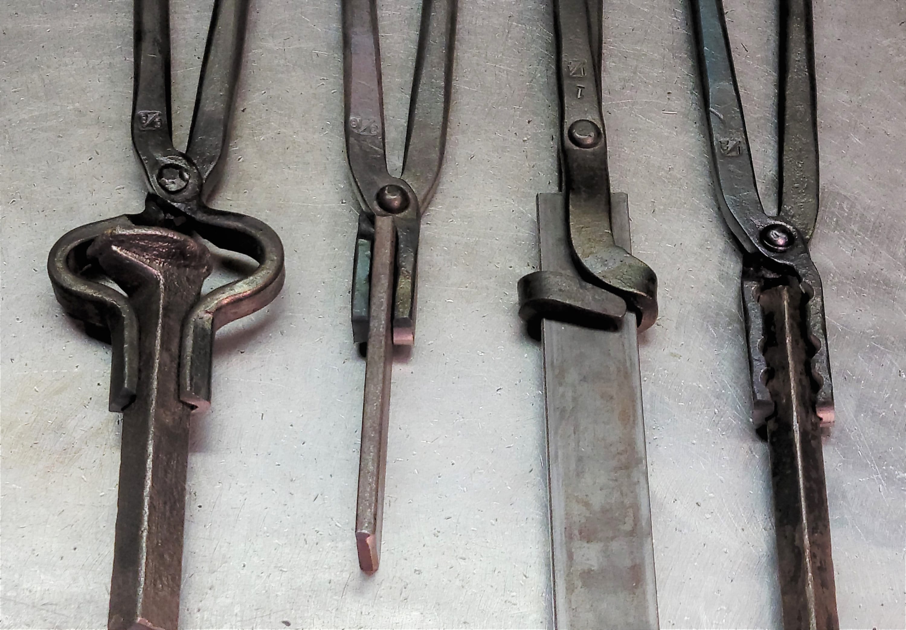 Blacksmith Blade Tongs Knife Making Set Used by FIF Champions Etsy