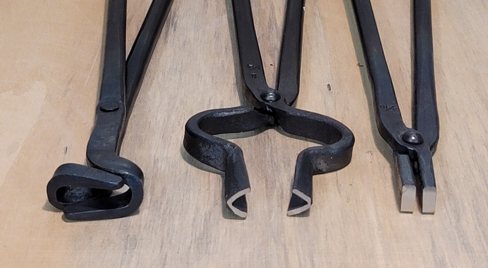 Knife Making Tongs set Bladesmith Blacksmith Tools Anvil Vise Etsy