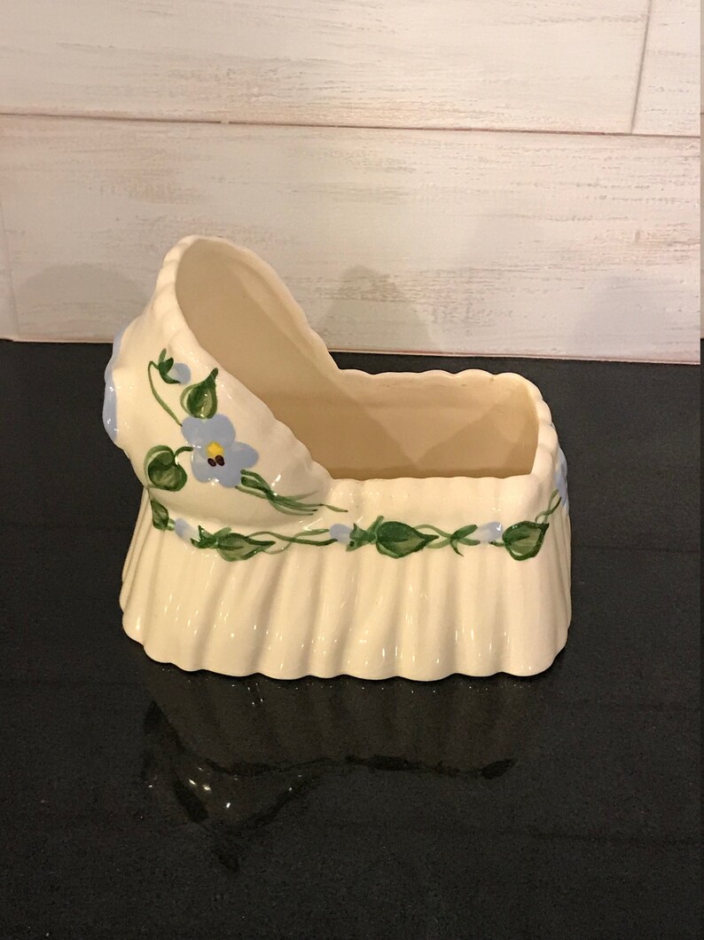 Vintage Baby Crib Nursery Planter Baby Cradle Planter Etsy