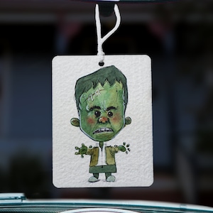 Frankenstein - Air Freshener - Car Scent - Universal Monsters Air Freshener - Sublimation