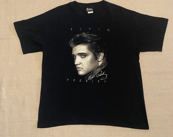 Vintage '90s black Elvis Presley Graceland t-shirt