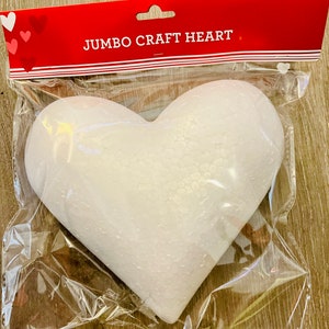 20 STYROFOAM® Solid Heart, 12/case