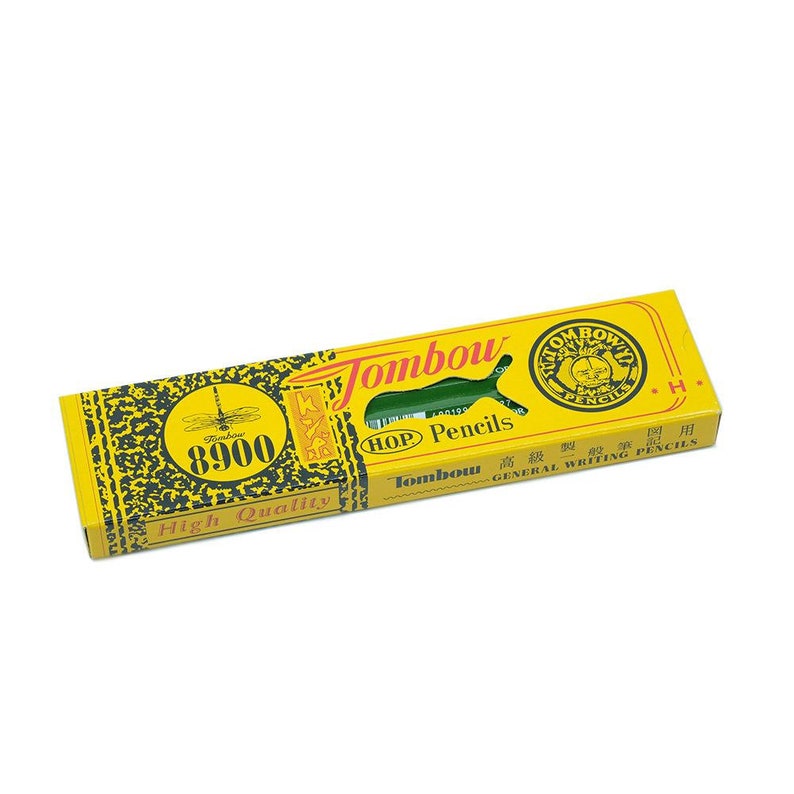 Tombow 8900 Pencil Set of 12 Japanese Pencil H Japanese Stationery