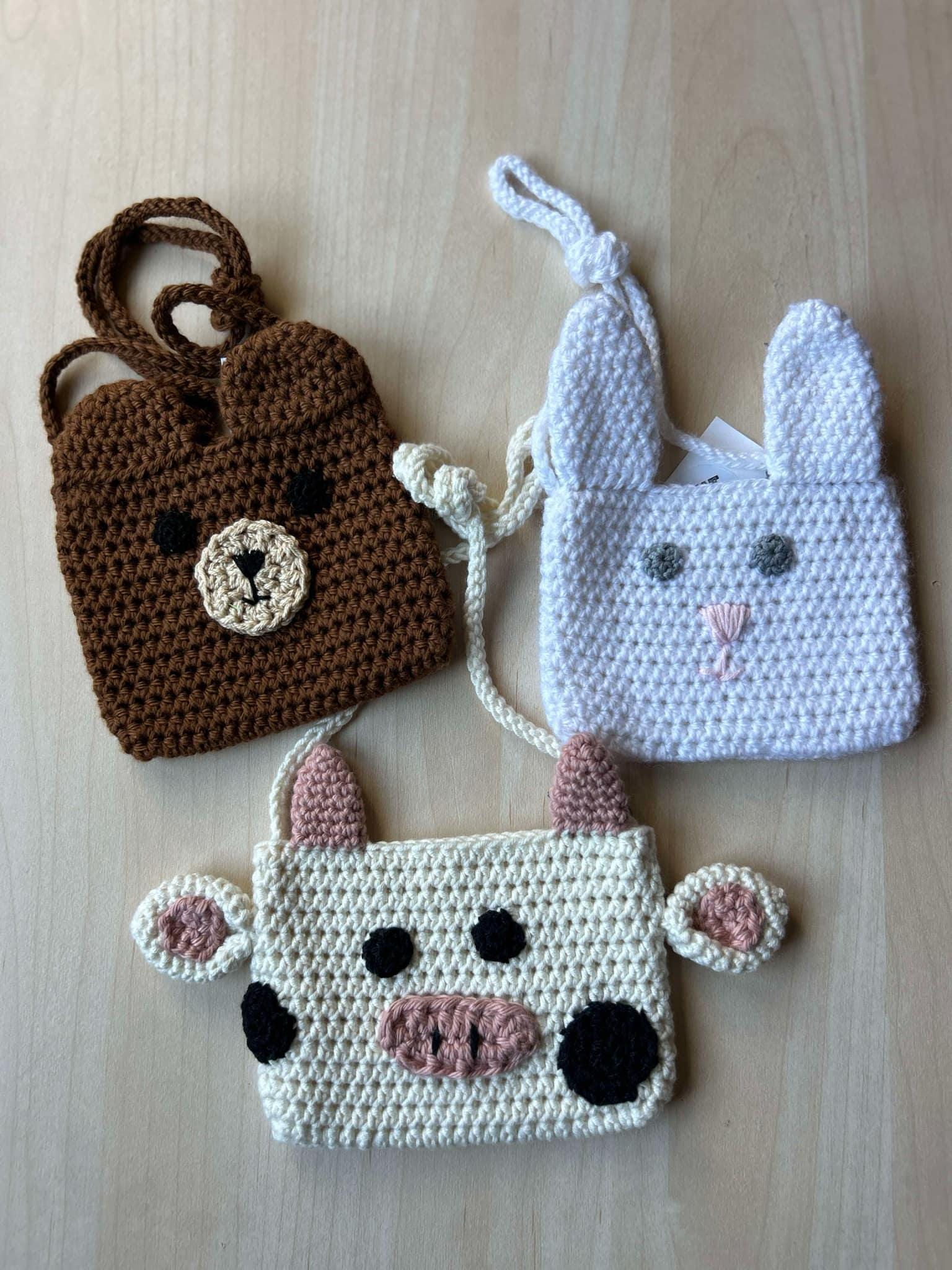 Kids Crochet Purse Etsy