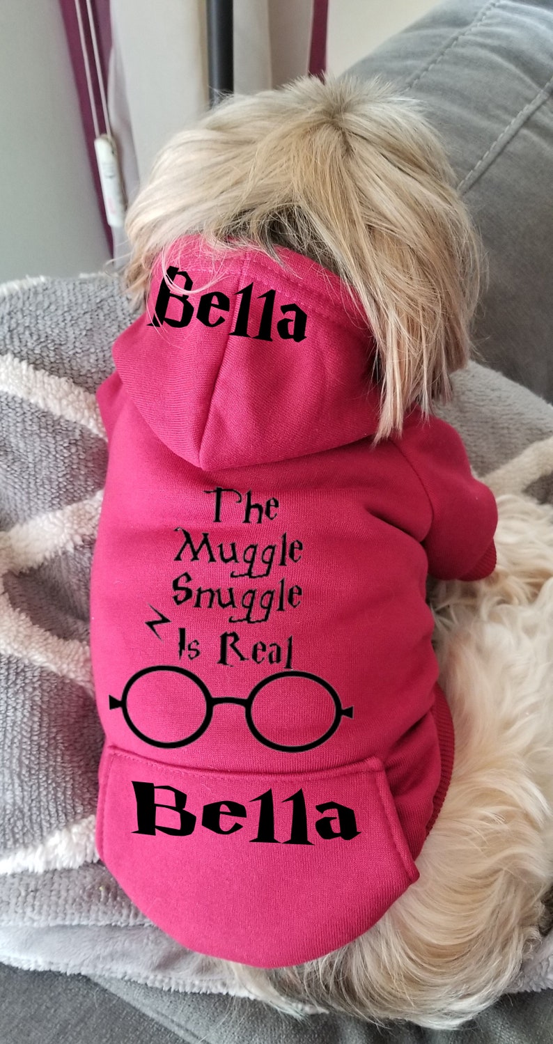 The Muggle Snuggle is Real Custom Dog Shirt Dog Hoodie - Etsy