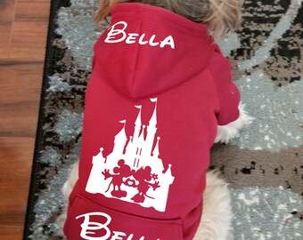 Mouse Castle | Personalized | Dog Sweater | Small Dog | Sphynx Clothes | Dog Clothes | Cat Clothes | Dog Coat | Custom |