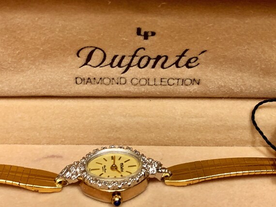 dufonte watch with diamond