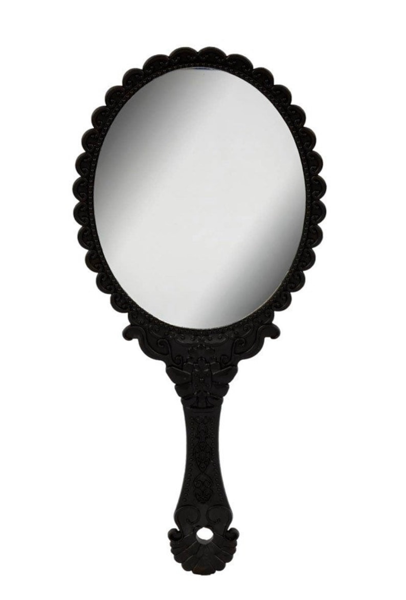 Vintage Handheld Mirror Etsy
