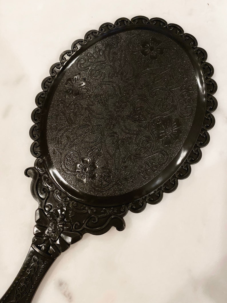 Vintage Handheld Mirror Etsy