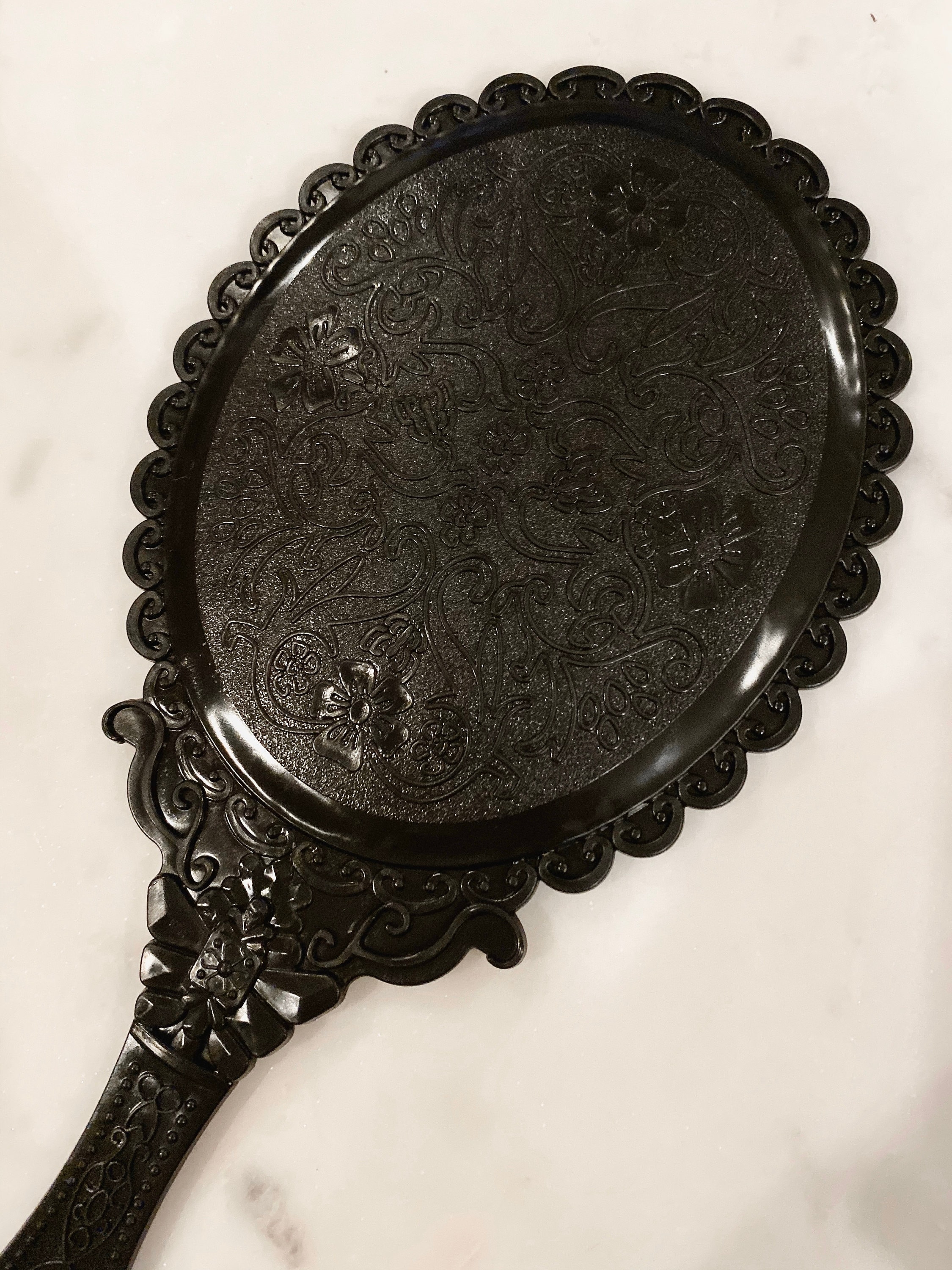 Antique Gemstone Jeweled Chinese Vanity Hand Mirror | eBay