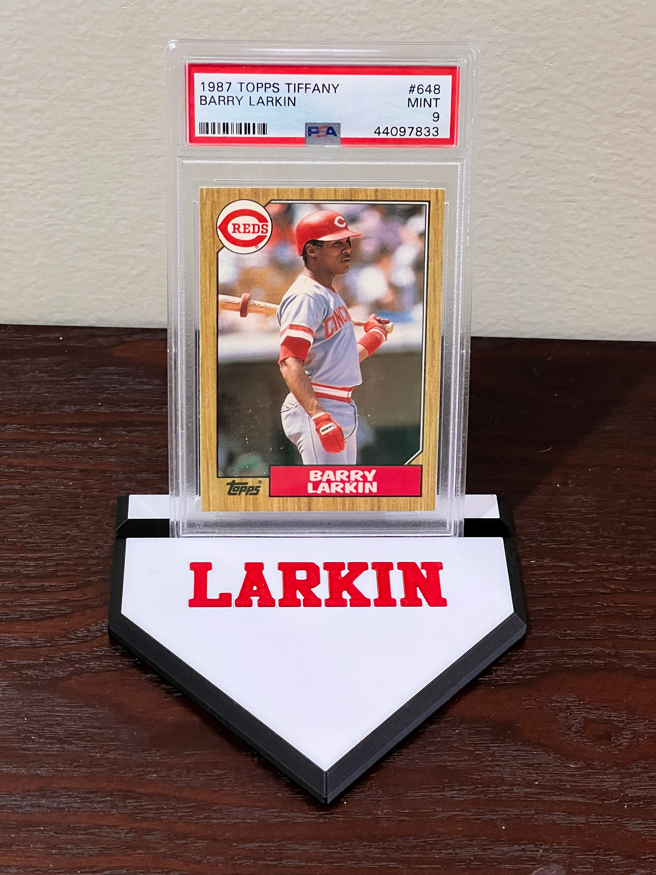 Custom 3D Printed Baseball Card Stand for Graded Cards PSA SGC BGS Top