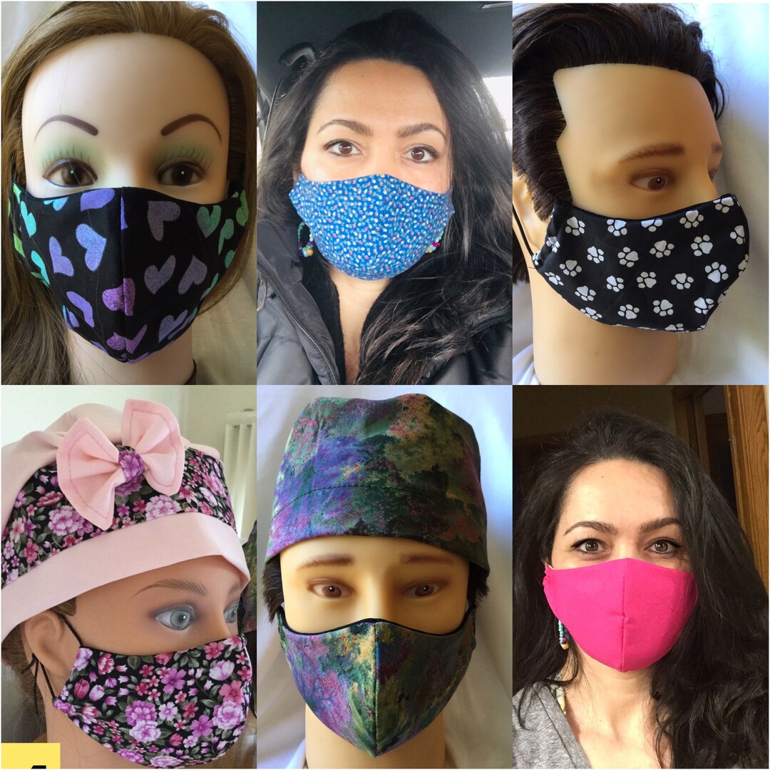 Face Mask, Washable Mask. Regular Size is 12/13cm. Etsy