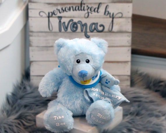 personalized baby bear