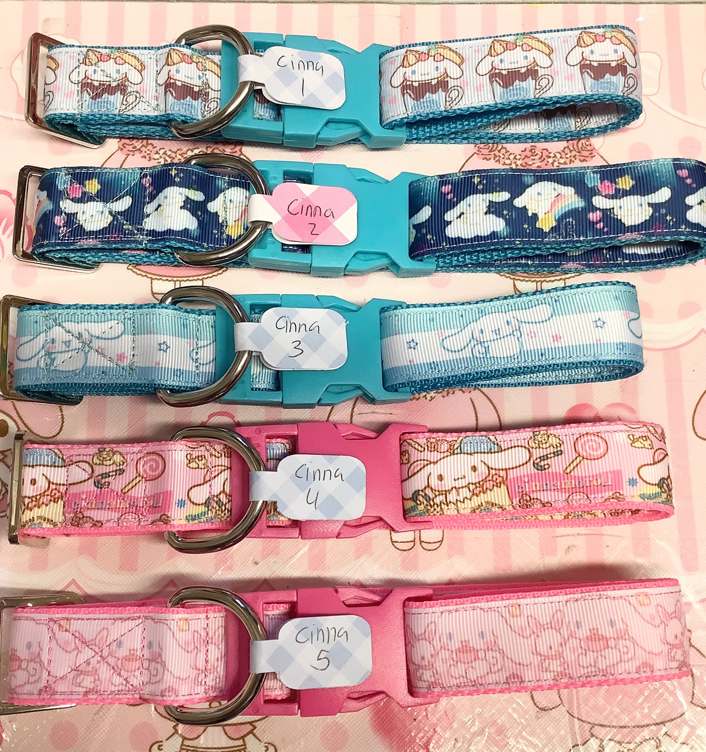 Kawaii dog collars Etsy