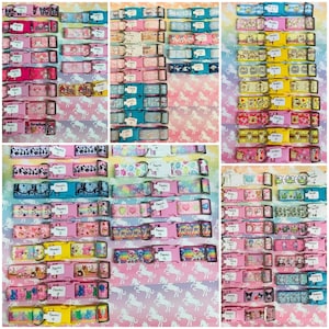 Kawaii dog collars 2 shorter lengths