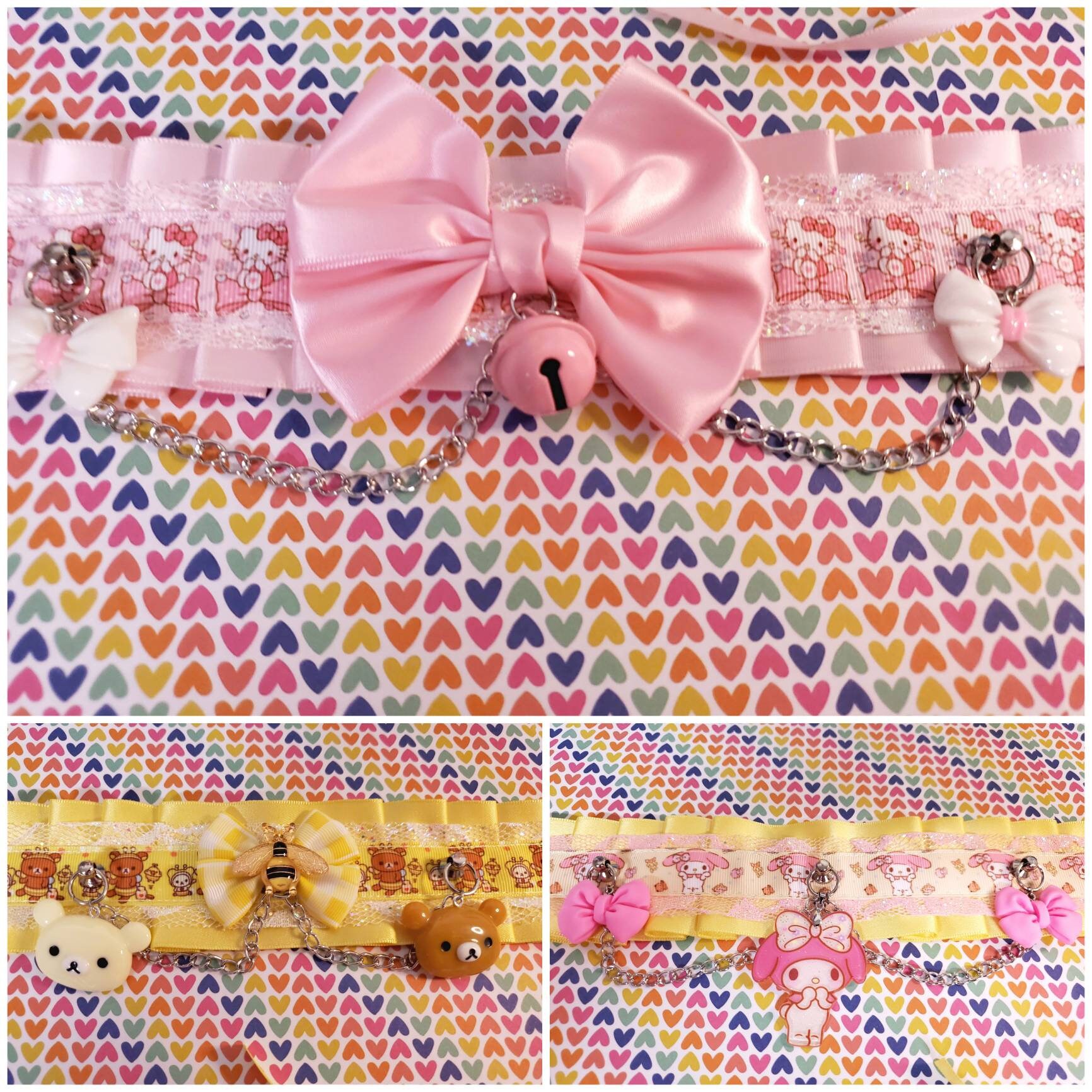Kawaii neko collar Etsy