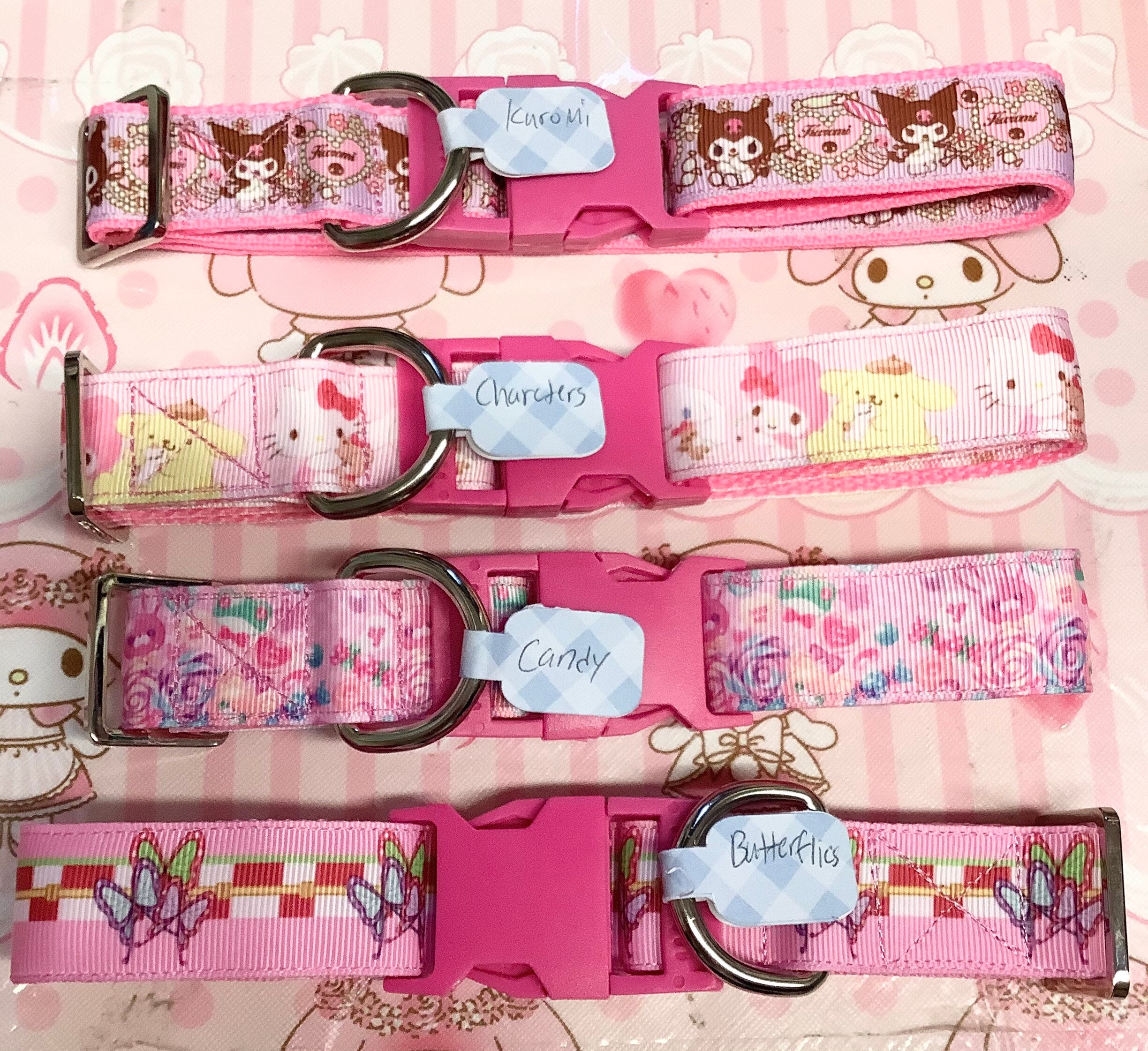Kawaii dog collars Etsy