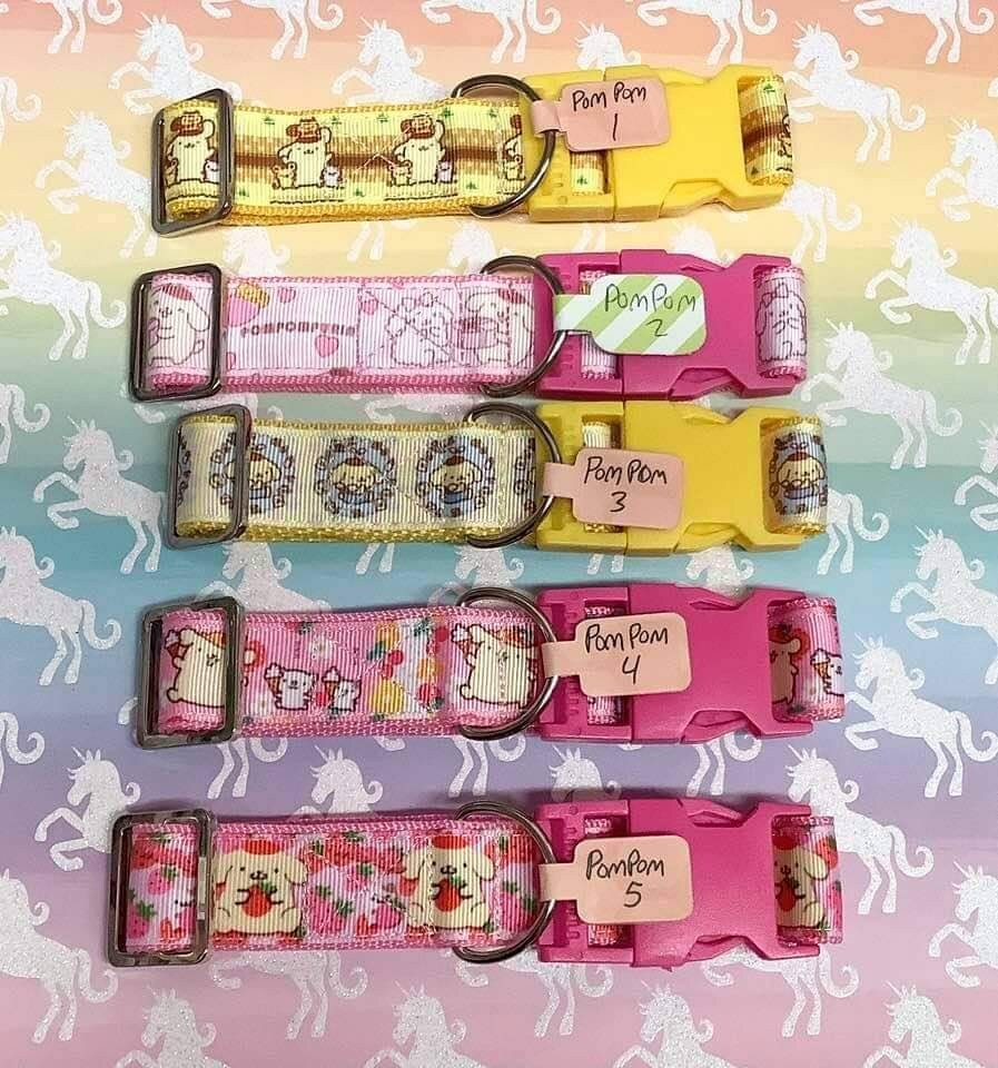 Kawaii dog collars 2 shorter lengths Etsy
