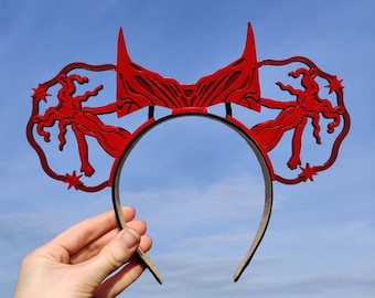 Wanda Mouse Ears | 3D Printed Ears | Scarlet Witch