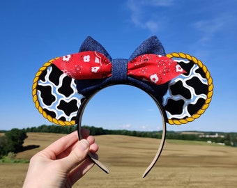 Cowboy Mouse Ears | 3D Printed Ears