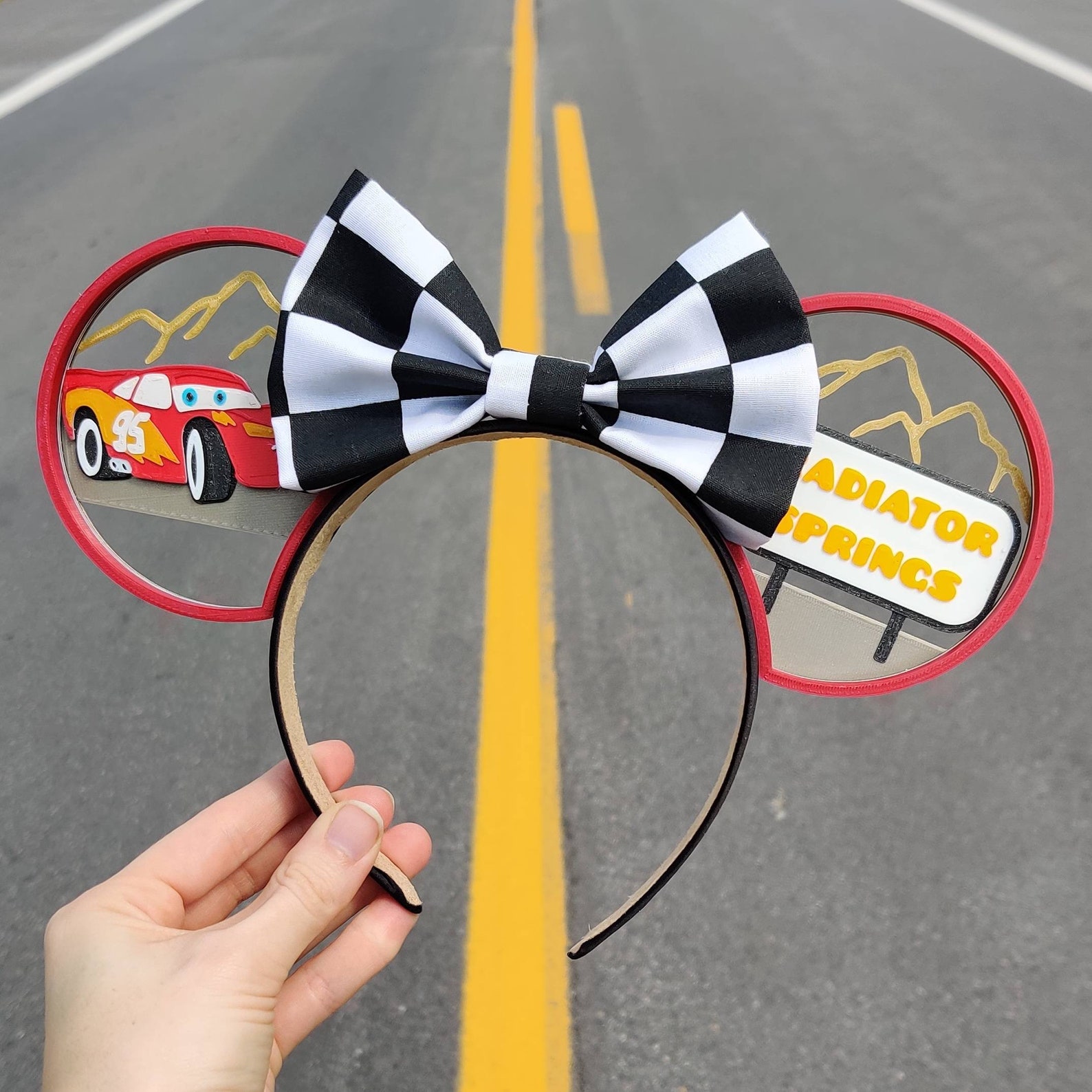 Cars Inspired Mouse Ears 3D Printed Ears KaChow Etsy