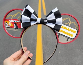 Cars Inspired Mouse Ears | 3D Printed Ears | Ka-Chow | Radiator Springs