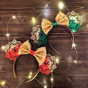 Christmas Colored Mouse Ears | 3D printed ears