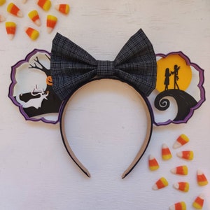 Nightmare Mouse Ears 3D Printed Ears Nightmare Before Christmas inspired image 4