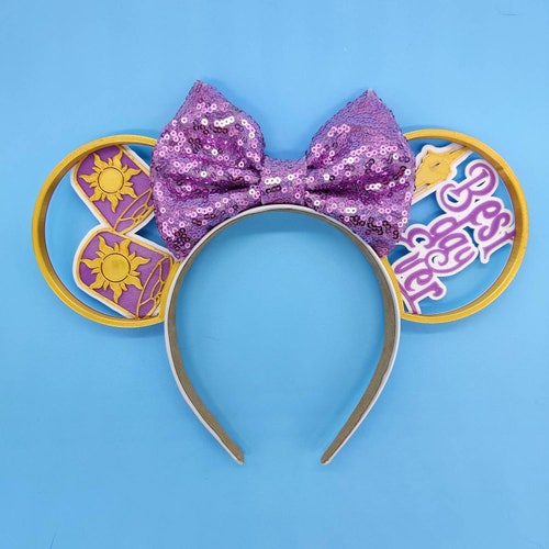 Best Day Ever Mouse Ears | 3D Printed Ears | Tangled Inspired | Rapunzel