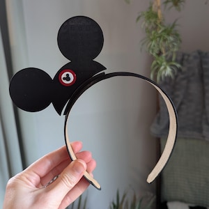 Mouse Hat Ears | 3D Printed Mouse Headband