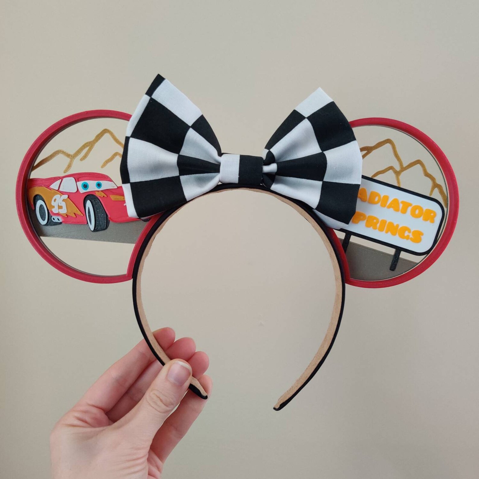 Cars Inspired Mouse Ears 3D Printed Ears KaChow Etsy