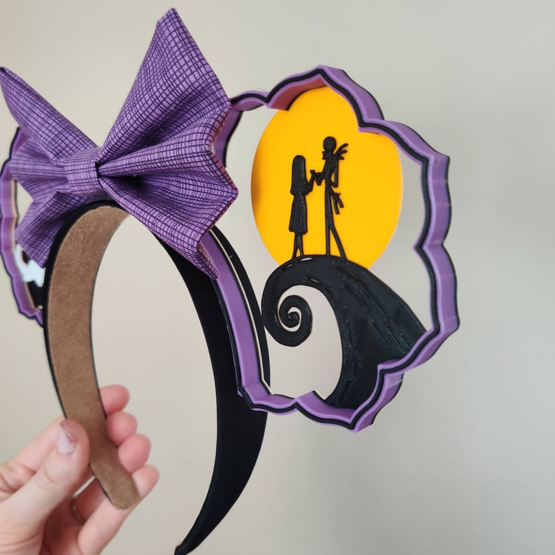 Nightmare Mouse Ears 3D Printed Ears Nightmare Before Christmas inspired image 9