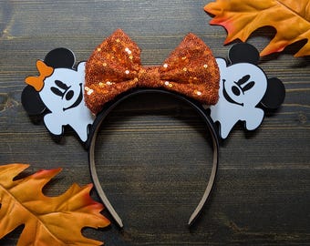 Ghost Mouse Ears | 3D Printed Ears | Halloween | Spooky Season