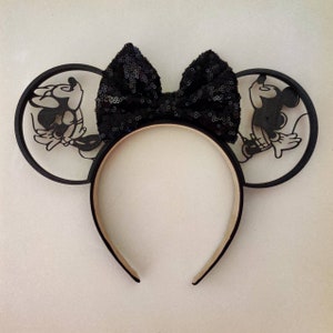 Kissing Mouse Ears | 3D Printed Ears | Mickey Inspired