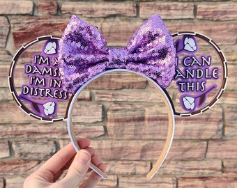 Damsel Mouse Ears | 3D Printed Ears | Megara | Damsel in Distress
