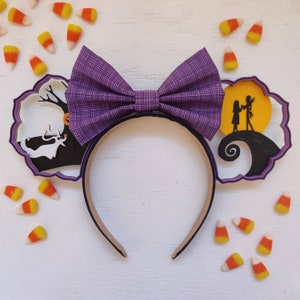 Nightmare Mouse Ears 3D Printed Ears Nightmare Before Christmas inspired image 1