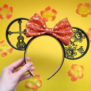 Coco Mouse Ears | 3D Printed Ears | Remember Me | Dia De Los Muertos | Day of The Dead