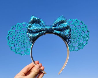 Blueberry Mandala Mouse Ears | 3D Printed Ears