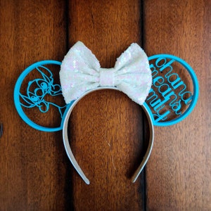 Stitch Ohana Mouse Ears | 3D Printed Ears | Ohana Means Family