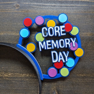Core Memory Mouse Ears | 3D Printed Ears | Inside Out Inspired - Etsy