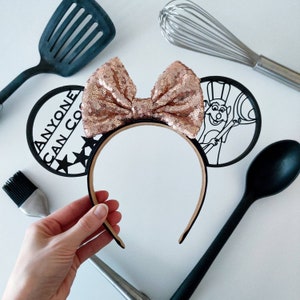 Ratatouille Mouse Ears | 3D Printed Ears | Remy - Anyone Can Cook