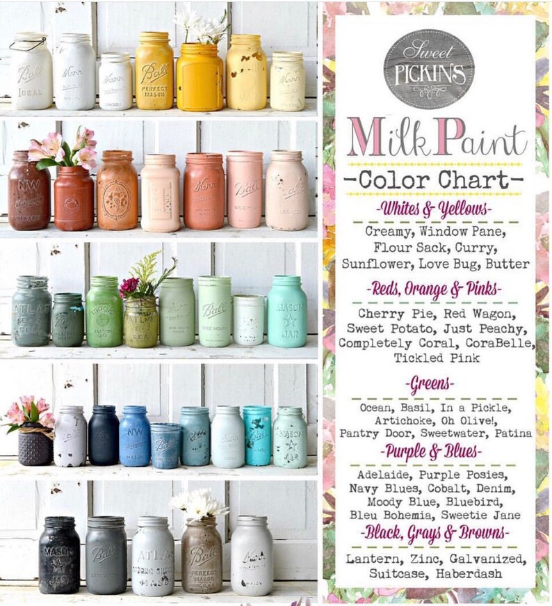 Sweet Pickins Milk Paint SAMPLE Etsy