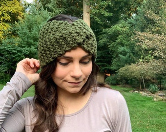 Knitted Twist Headband