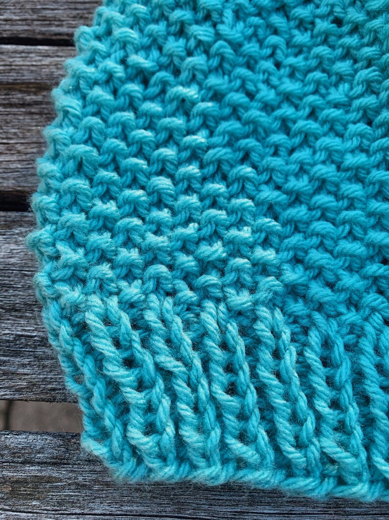 Seed Stitch Knit Beanie