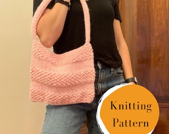 Knit Purse Pattern, Purse Knitting Pattern, Bag Knitting Pattern